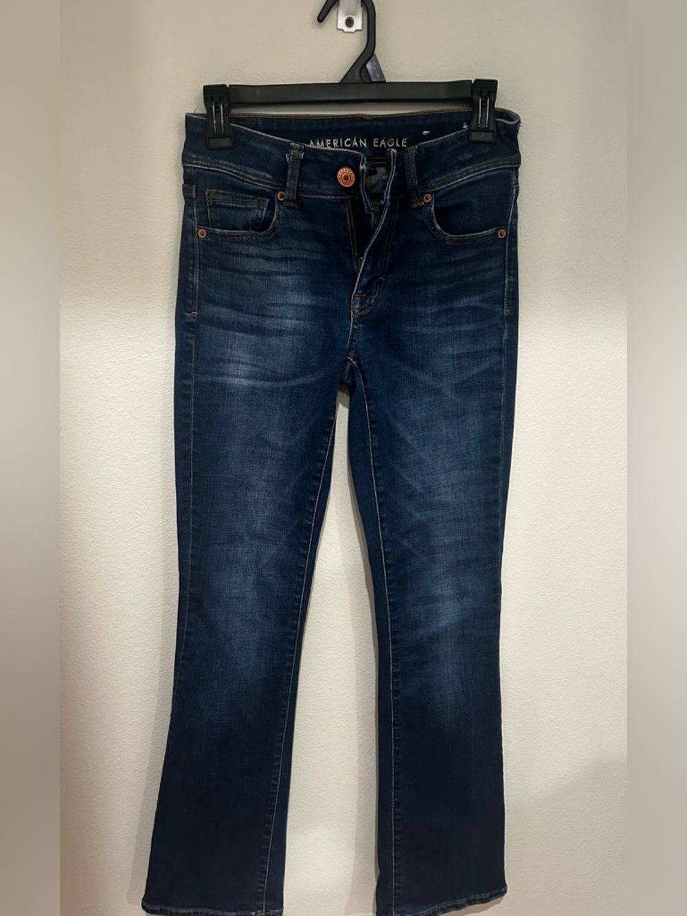 American Eagle Outfitters Women’s Dark Navy Bootcut Jeans